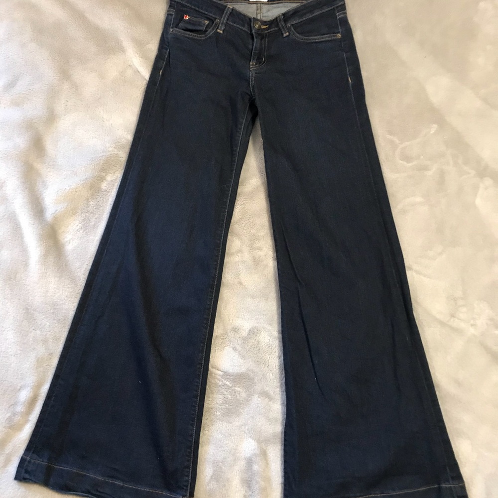 BOHO FLARE JEANS || Hudson Wide Leg
